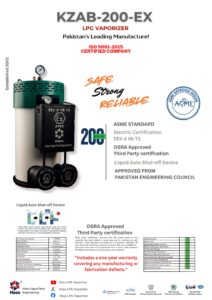 200KG/H LPG VAPORIZER
